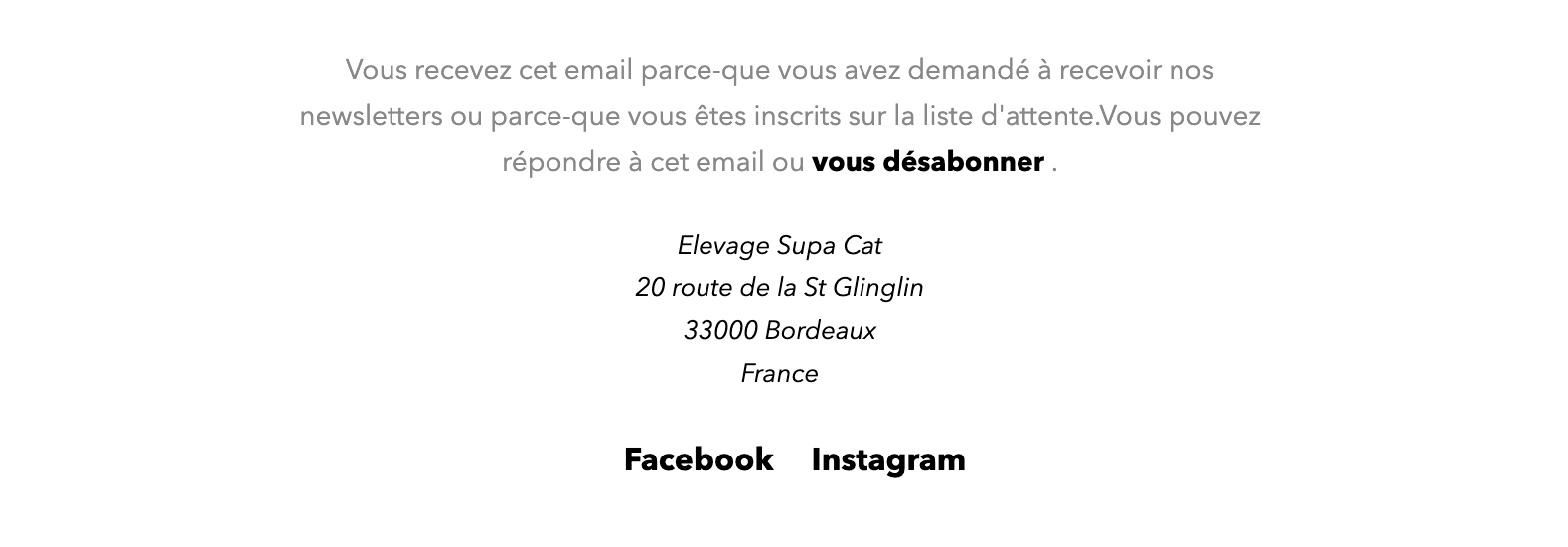 pied de page newsletter webreed