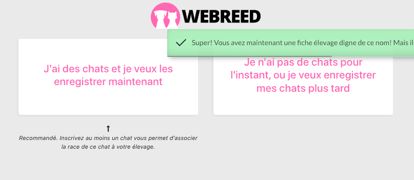 creer animaux webreed